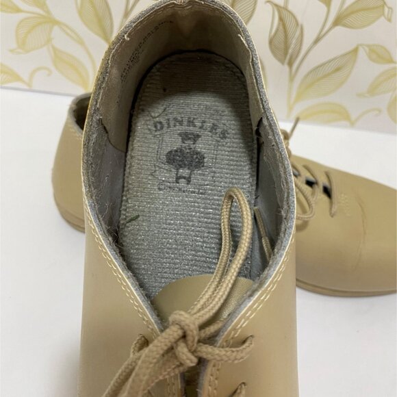Dinkles womens marching band shoes leather made lightweight tan size 8 - Picture 6 of 7